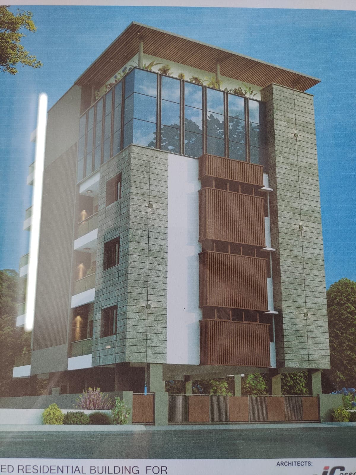 Residential apartment complex built by Bhat Bhai Builders in Bangalore